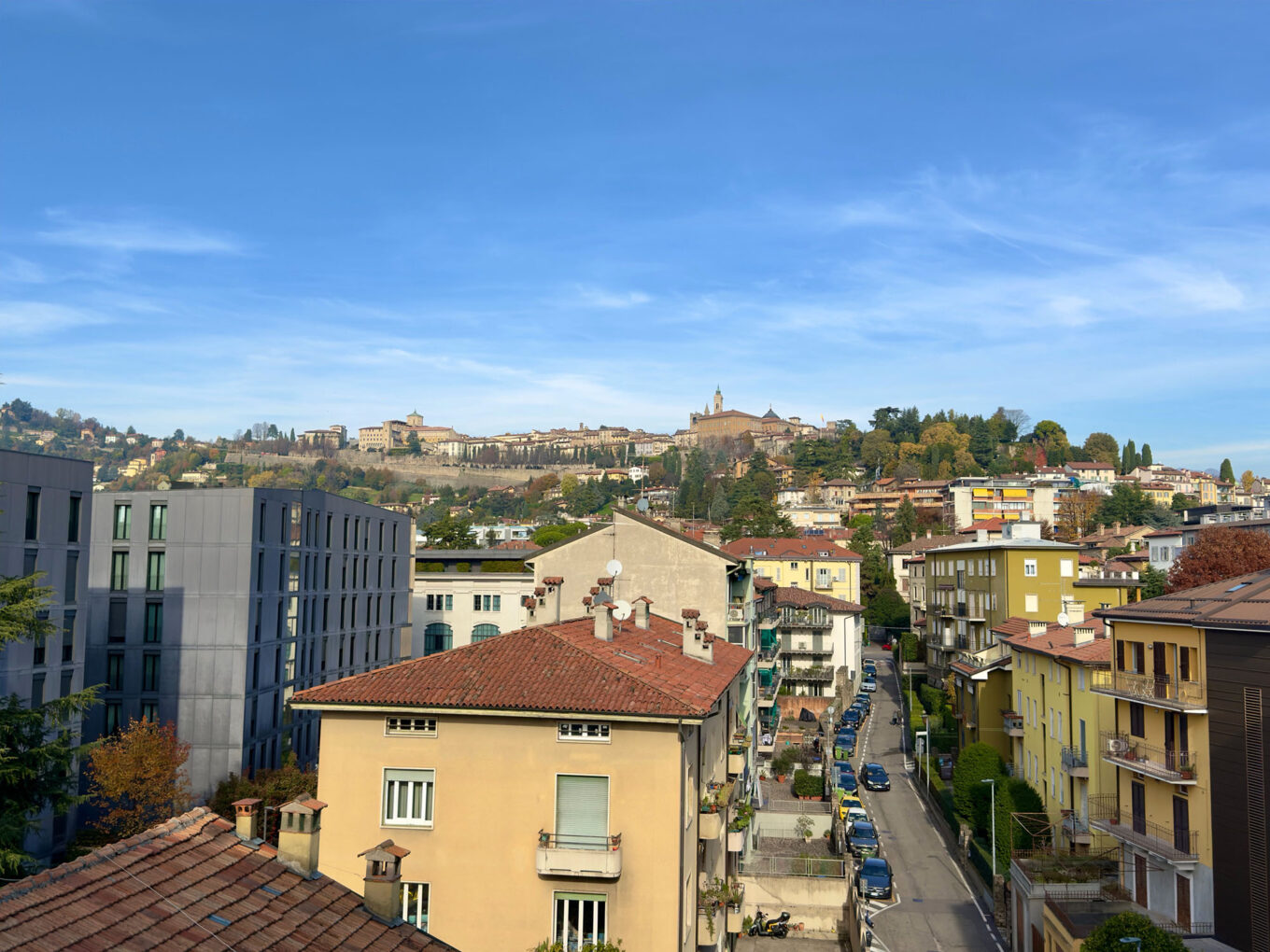 vista bilo città alta